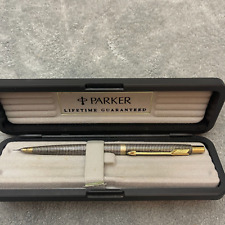Vintage Parker Sterling Silver Cap & Barrel Cisele Mechanical Pencil picture