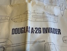 Vintage Douglas A-26 Invader Vacuum Form Model Kit 19 Inches Long picture