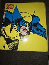 Vintage Wolverine X-Men 3-Ring Binder 1994 Marvel Comics picture