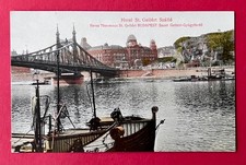 Postcard Budapest in Hungary around 1910 Hotel St. Gellért Szálló (168411 picture