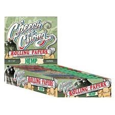 Cheech and Chong Cigarette Rolling Papers Hemp Size 1.25 - 25 Packs picture
