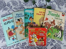 Vintage Children's Books Set Disney and Miscellaneous Lot picture