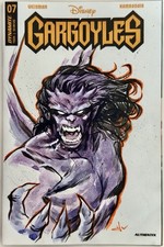 Gargoyles #7 - Blank Sketch Variant w/Original Art (Goliath) by JL Cabral + COA picture