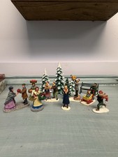 Lemax Christmas Village Figurines And Accessories Lot picture