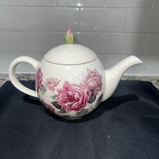 Teleflora 100th Anniversary Mother's Day 2008 Rose Tea Pot picture