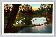 North Water Gap PA-Pennsylvania, Buttermilk Falls, Antique, Vintage Postcard picture