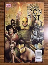 THE IMMORTAL IRON FIST 22 EXTREMELY RARE NEWSSTAND VARIANT MARVEL COMICS 2008 picture