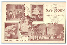 c1940's The New Moon Imperial Theatre Multiview New York NY Vintage Postcard picture