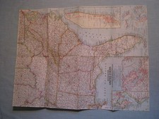 VINTAGE SOUTHEASTERN UNITED STATES MAP National Geographic January 1958  picture