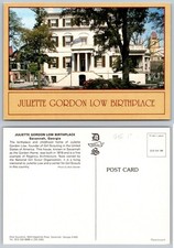 Continental Juliette Gordon Low Birthplace Postcard picture