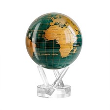MOVA Globe   World Map Series Green & Gold 4.5 Inch   Base Included   No Power picture
