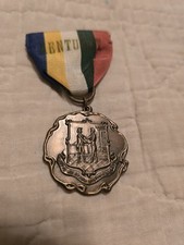 VINTAGE KENTUCKY 200TH COMMONWEALTH  RIBBON AND PIN WITH STATE MOTTO picture