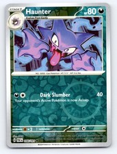 Haunter 056/091 Common Paldean Fates Pokemon Reverse Holo Near Mint picture