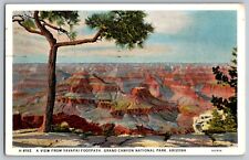 Arizona - View from Yavapai Footpath, Grand Canyon Nat'l Park - Vintage Postcard picture