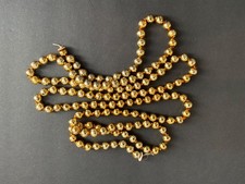 Vtg Mercury Glass Christmas Feather Tree Garland 1/2