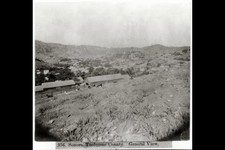 Photo:Sonora California 1866 General View Placer Mining Stereograph picture