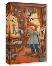 Goofy Disney Fine Art Angel Alvarez Lt Ed TOC of 1500 Print The Artist picture