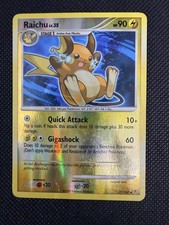 2009 Pokemon Platinum Supreme Victors Raichu Reverse Holo #77/147 picture