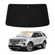 D-Lumina Front Winshield Sun Shade for Fo-rd Explorer 2011-2019 | Foldable Fr... picture