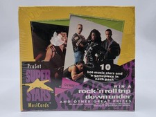 1991 Pro Set Super Stars Musicards Series 2 New & Sealed Box picture