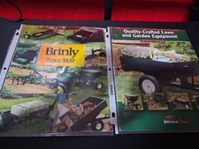 VINTAGE BRINLY GARDEN IMPLMENT BROCHURES picture