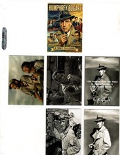 HUMPHREY  BOGART    CUSTOM   NOVELTY TRADING CARD 6 CARDS   SET picture