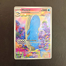 Wailord 162/159 Illustration Rare Holo Sv09 Journey Together - Near mint ✅ picture