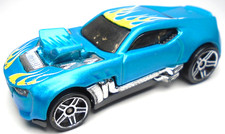 2012 HOT WHEELS MYSTERY MODELS TWINDUCTION BLUE DIECAST 2 5/8