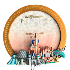 2024 Walt Disney World 4 Parks Magic Kingdom Epcot Hollywood AK Photo Frame 5x7 picture