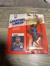 Kenner Starting Lineup NBA Patrick Ewing Figure Carded w/ Collector Card 1988 picture