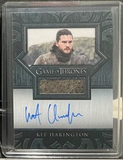 2025 Rittenhouse Game of Thrones Great Houses Kit Harington Auto Autograph Relic picture