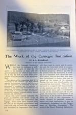 1907 Work of the Carnegie Institution illustrated picture