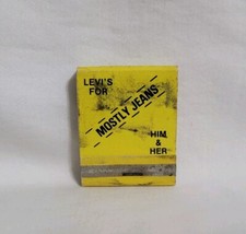 Vintage Darby's Mostly Jeans Store Matchbook Rehoboth Delaware Advertising Full picture