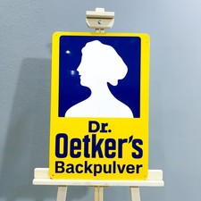 Dr. Oetker Backpulver Vintage Heavy Metal Sign – 40x60 cm (15.7” × 23.6”) picture