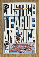 Justice League of America #261 1987 DC Comics Comic Book  picture