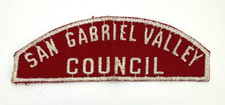 Boy Scouts of America San Gabriel Valley Council RWS Vintage Council Strip CSP picture