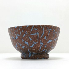 Tetsuo Nagae Nerikomi Guinomi Handmade Ceramic Sake Cup Japan Multicolor picture