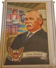 1952 U.S. Presidents Grover Cleveland Collector Series Card #25 picture