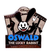 Disney Japan JCB Card Club Exclusive Gift Pin 2017 Oswald The Lucky Rabbit picture