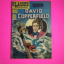 Classics Illustrated #48 David Copperfield Charles Dickens HRN 47 1st Edition picture