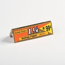 100x Good Times 1 1/4 Size Rolling Papers Smoking Accessories Bulk New 1.25