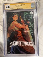 ABSOLUTE WONDER WOMAN #17 CGC SS 9.8 SIGNED & SKETCH by SOZOMAIKA MegaCon EXC. picture