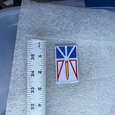 Newfoundland Canada Flag Embroidered Patch Sew Iron On National Emblem picture