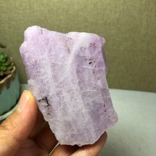 78mm Natural Kunzite Crystal semi-precious rough original Specimen 191g A4197 picture