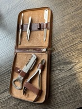 Vintage REX Cutlery JOY Nail Clippers Tools Case Watchmaker Germany picture