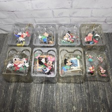 Lot of 8 Vintage Enesco Mickey Unlimited Tree-rific Treasures Ornament No Boxes picture