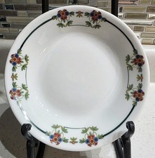 Vintage RARE Fraunfelter China Rimmed Soup Bowls-Set of 4 picture