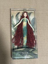 Tassie Mermaid Fairy, 4” Handmade Fairy From Thailand. #MM2 Green/ref picture