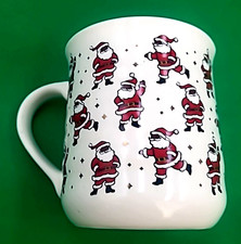 Peppermint & Pine Santa Christmas Mug Hot Chocolate Coffee Tea Large SZ 4.5 x 4 picture