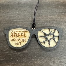You'll Shoot Your Eye Out Christmas Story Ornament picture